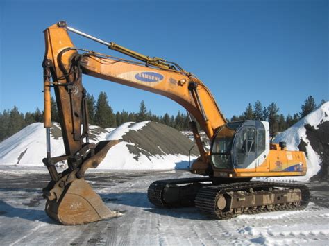 specs on samsung mini excavators|Samsung SE280LC.